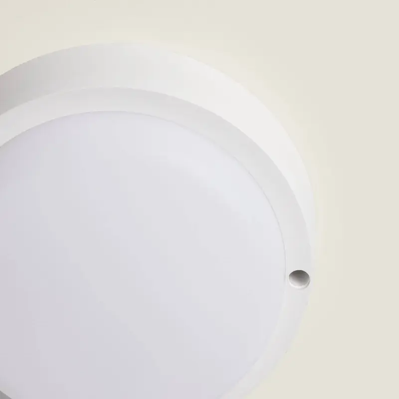 LED Außen-Deckenleuchte 15W IP65 3000K Weiß Ø140 mm – Hublot – Bild 3