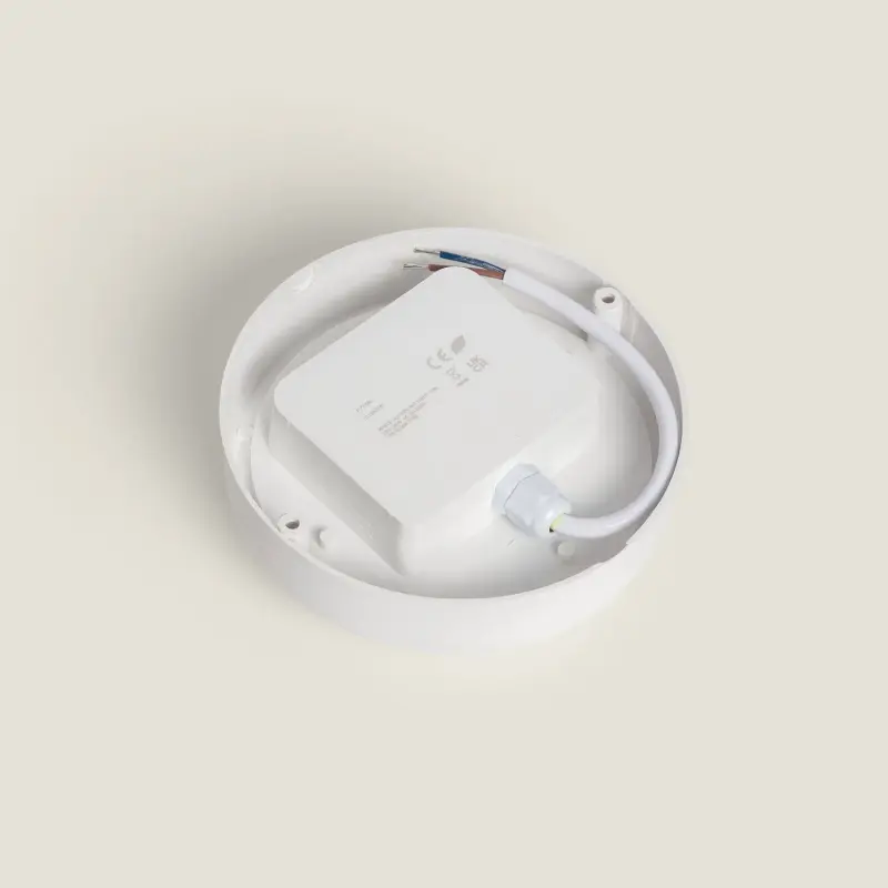 LED Außen-Deckenleuchte 15W IP65 3000K Weiß Ø140 mm – Hublot – Bild 5