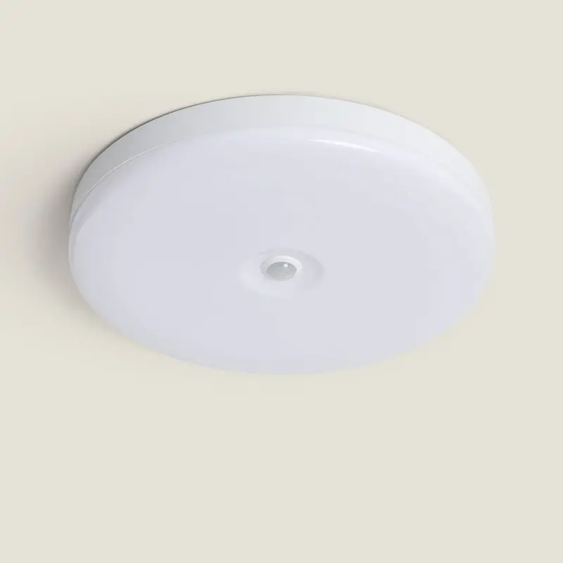 LED Deckenleuchte 18W mit PIR-Bewegungsmelder & Dämmerungssensor 6500K – Togy Slim