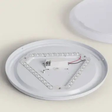 LED Deckenleuchte 24W Ø400 mm 3000K Weiß – Calixia – Bild 5