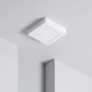 Ledkia LED-Deckenleuchte eckig 12W 6000K Weiß – 880 lm – Produktansicht