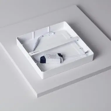 Ledkia LED-Deckenleuchte eckig 18W 4000K Weiß – 1440 lm – Produktbild 4