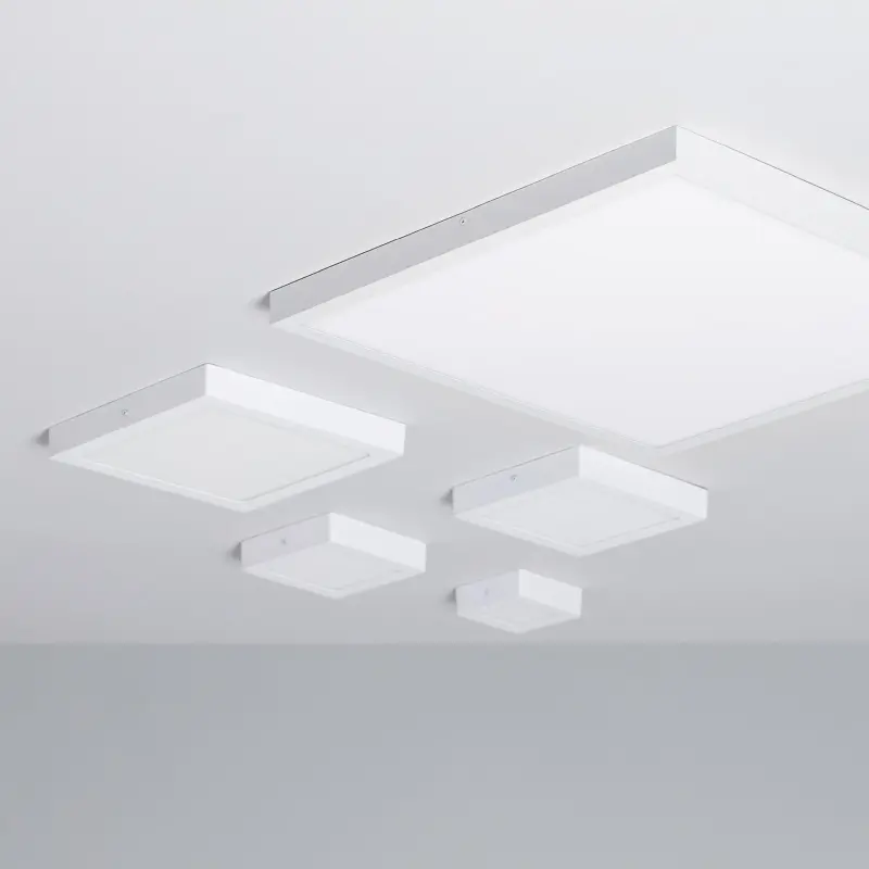 Ledkia LED-Deckenleuchte eckig 18W 6000K Weiß – 1440 lm – Produktbild 4