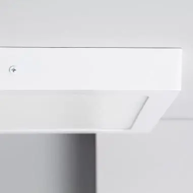 Ledkia LED-Deckenleuchte eckig 24W 6000K Weiß – 1900 lm, 301×301 mm – Produktbild 3