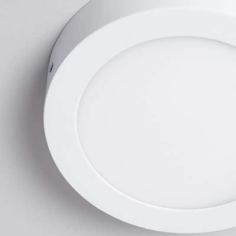 Ledkia LED-Deckenleuchte rund 12W 4000K Weiß – 880 lm – Produktansicht