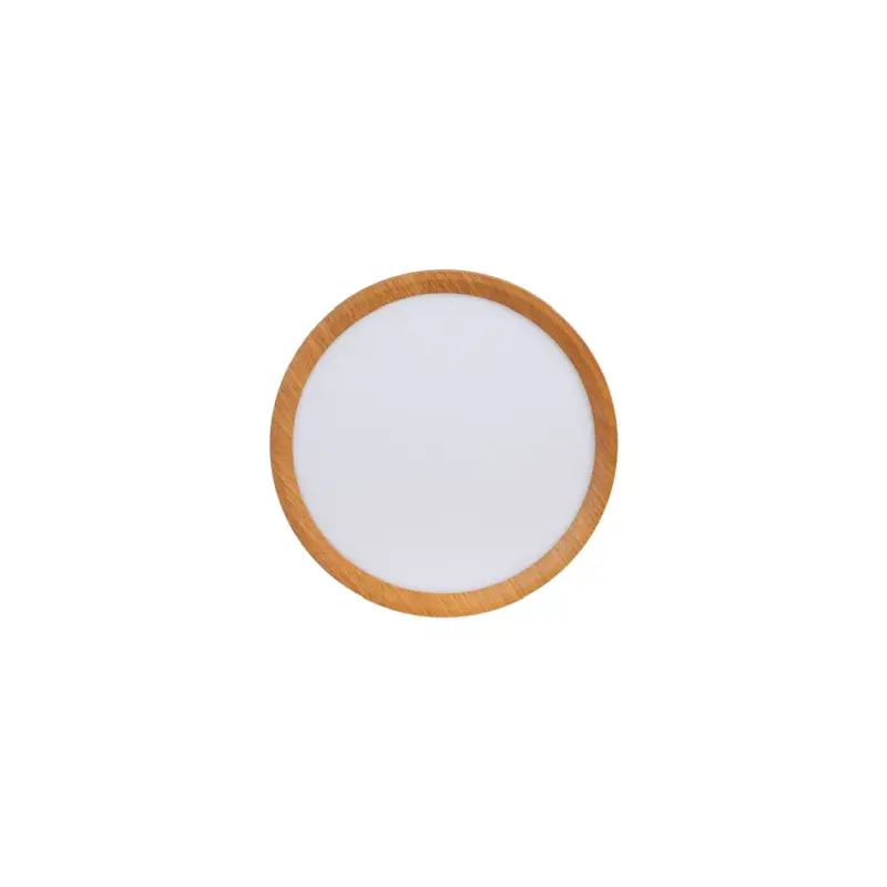 LED Deckenleuchte rund 18W CCT Holzoptik – Montage
