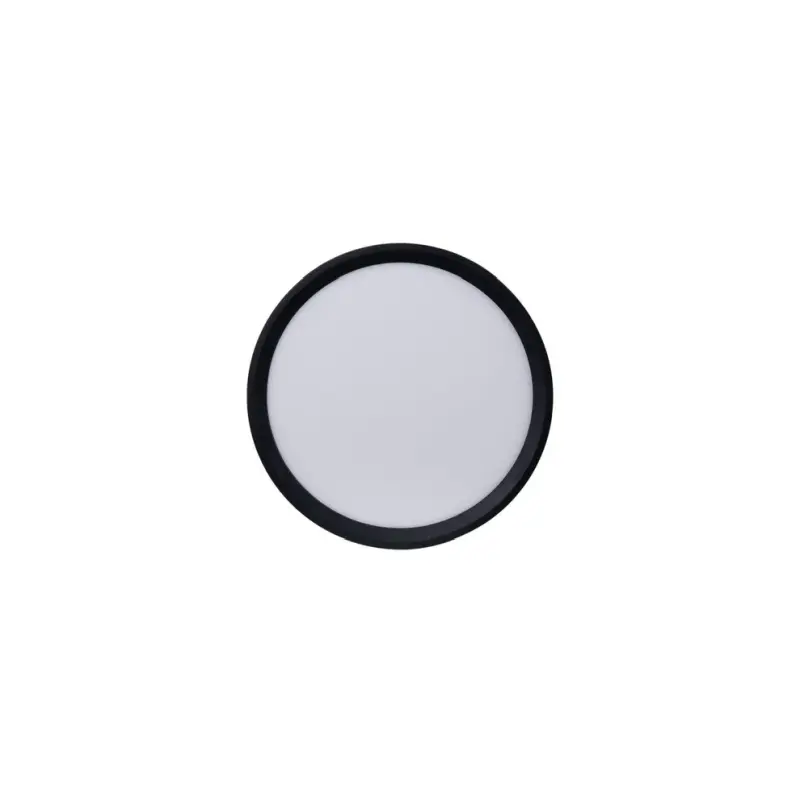 LED Deckenleuchte rund 18W CCT Schwarz – Montage