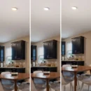 LED Deckenleuchte rund 18W CCT Weiß – Frontansicht
