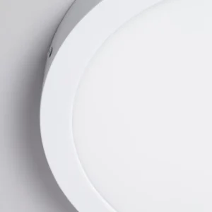 Ledkia LED-Deckenleuchte rund 24W 4000K Weiß – 1900 lm – Produktansicht