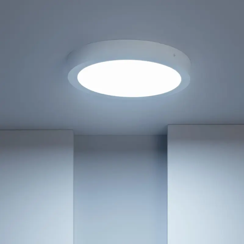 Ledkia LED-Deckenleuchte rund 24W 6000K Weiß – 1900 lm – Produktbild 5