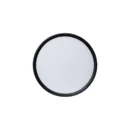 LED Deckenleuchte 24W CCT Schwarz – Frontansicht