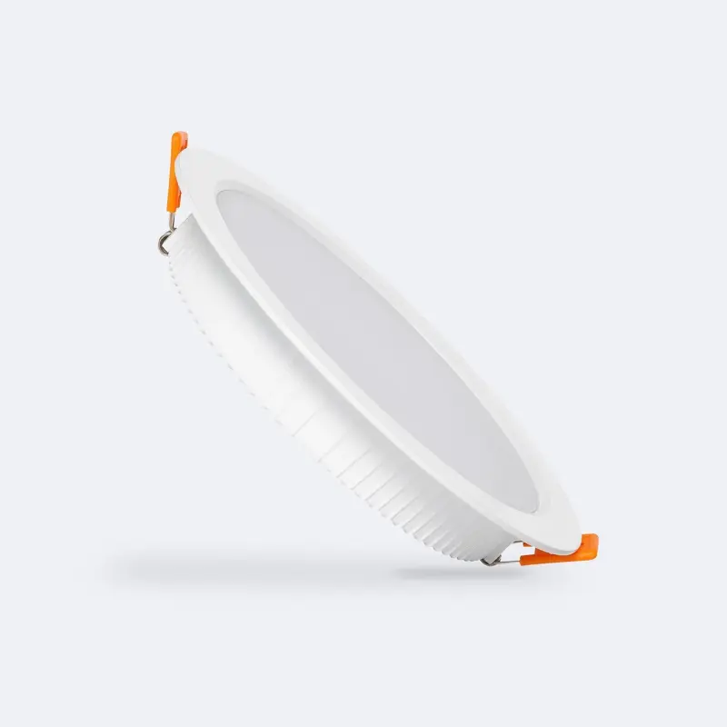 Ledkia OSRAM Aero LED-Einbaustrahler 18W 2700K Weiß – Ø180 mm – Produktansicht
