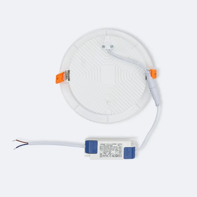 Ledkia OSRAM Aero LED-Einbaustrahler 18W 4000K Weiß – Ø180 mm – Maße / Einbauausschnitt