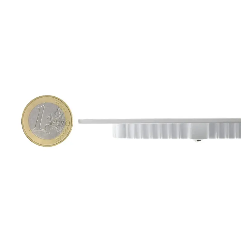 Ledkia SuperSlim LED-Einbaustrahler 12W 5000K Weiß – Ø168 mm – Produktbild 4