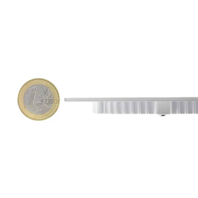 Ledkia SuperSlim LED-Einbaustrahler 15W 6000K Weiß – Ø190 mm – Produktbild 4