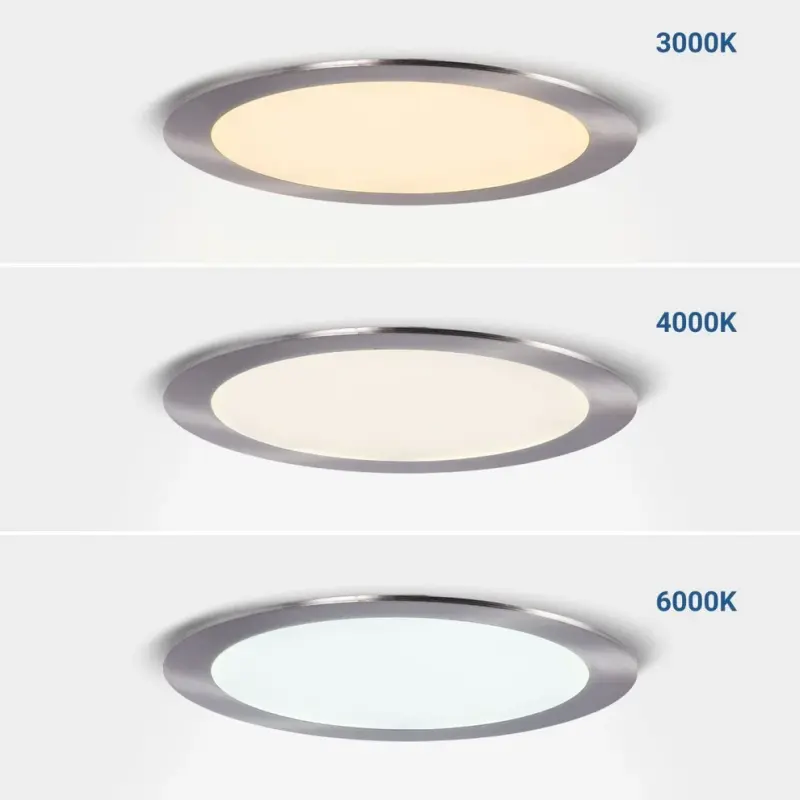 LED Einbaustrahler 12W CCT Schwarz – Anwendung im Innenraum