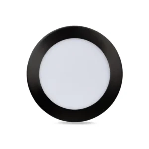 LED Einbaustrahler 12W CCT Schwarz – Frontansicht