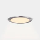 LED Einbaustrahler 12W CCT Silber – Frontansicht