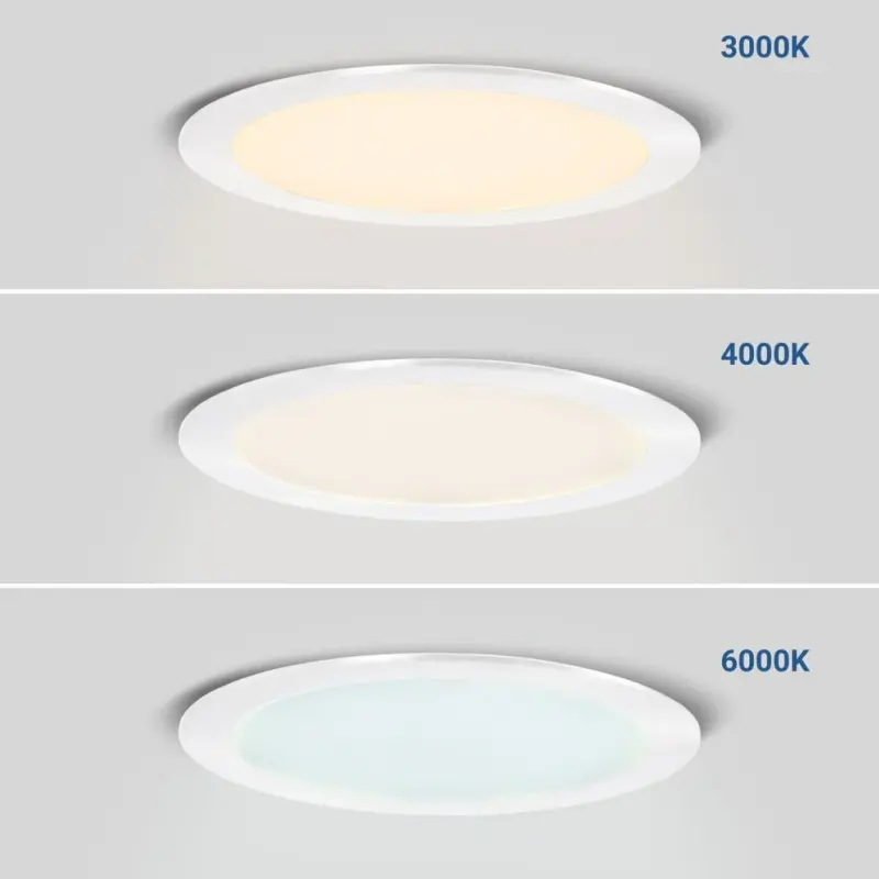 LED Einbaustrahler 12W CCT Weiß – Einbauöffnung Ø155 mm / Bauhöhe 21 mm
