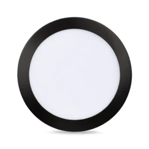 LED Einbaustrahler 18W CCT Schwarz – Frontansicht