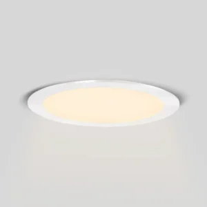 LED Einbaustrahler 18W CCT Silber – Frontansicht
