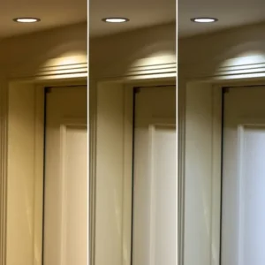 LED Einbaustrahler 18W CCT Weiß – Frontansicht