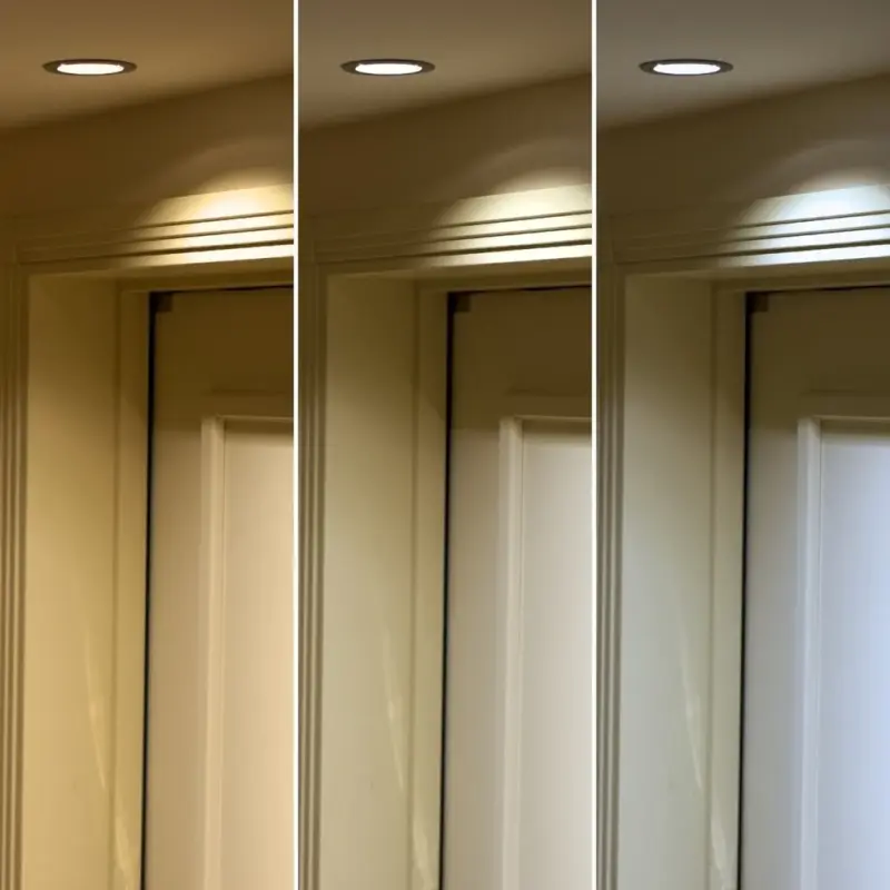 LED Einbaustrahler 18W CCT Weiß – Frontansicht
