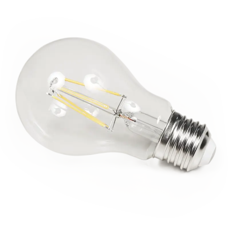 LED Filament Glühlampe McShine "Filed", E27, 6W, 670 lm, warmweiß