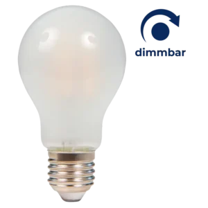 LED Filament Glühlampe McShine "Filed", E27, 7W, 820 lm, warmweiß, dimmbar, matt