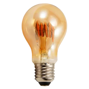 LED Filament Glühlampe McShine "Retro" E27, 6W, 490lm, goldenes Glas, dimmbar