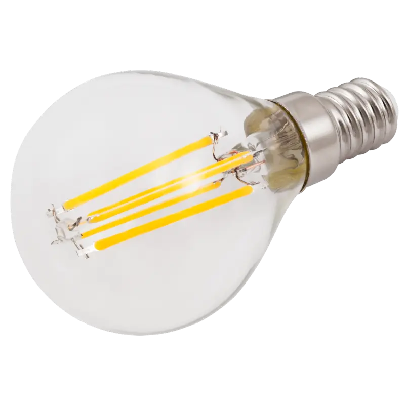 LED Filament Tropfenlampe McShine "Filed" E14, 6W, 600lm, warmweiß, dimmbar – Bild 2