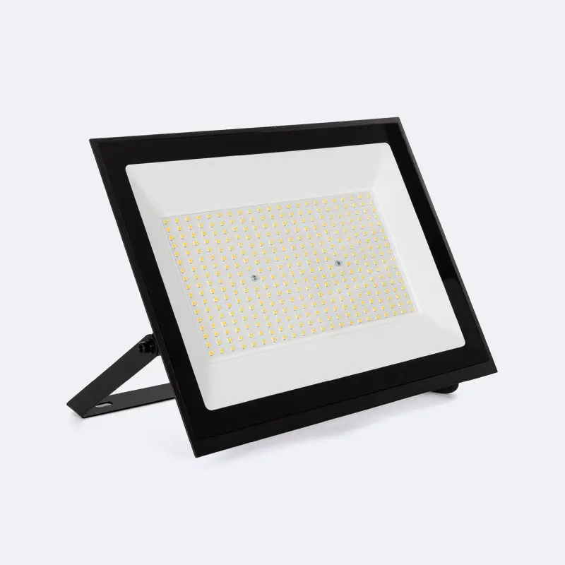 Ledkia LED Fluter S3 200W 5000K Schwarz – 22.000 lm, IP65 – Produktansicht