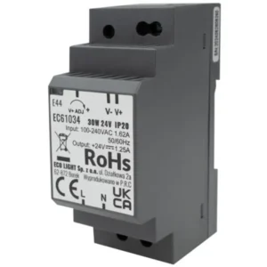 LED-Hutschienen-Netzteil Premium Line 30W 24V Ecolight