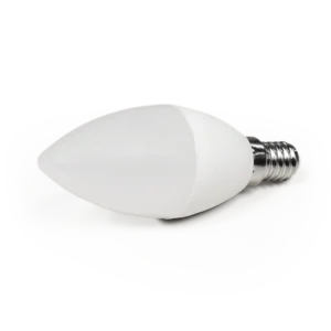 LED Kerzenlampe McShine, E14, 6W, 480lm, 160°, 3000K, warmweiß, Ø37x98mm