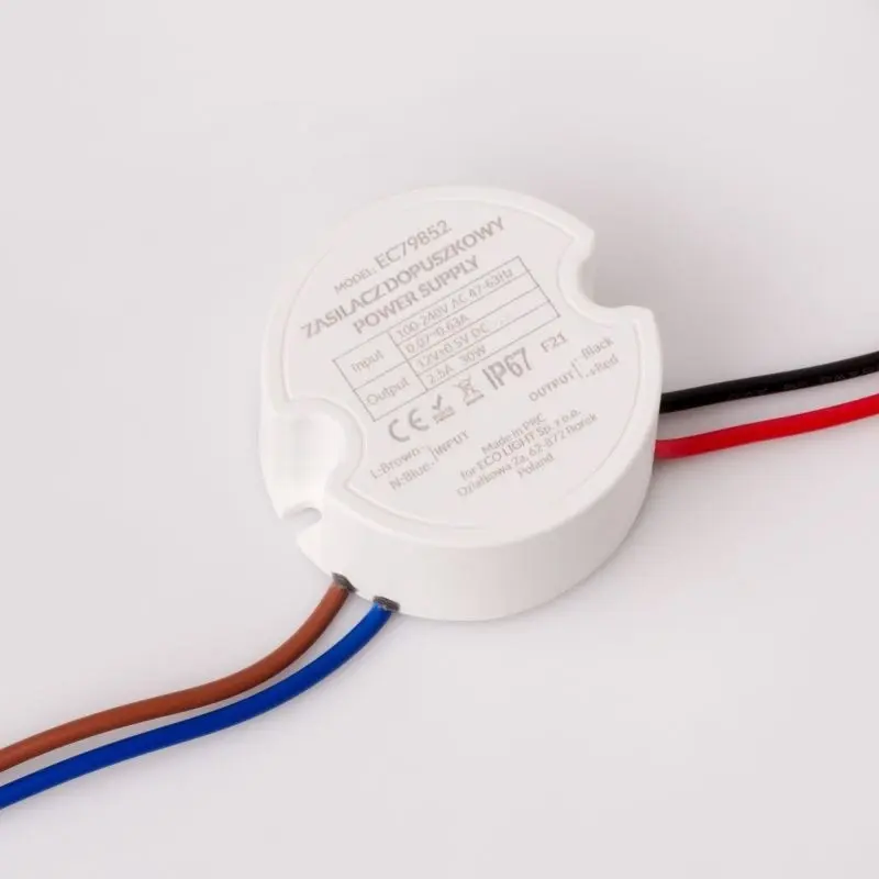 LED-Netzteil für die Box 2,50A 30W 12V IP67 ECOLIGHT – Bild 3