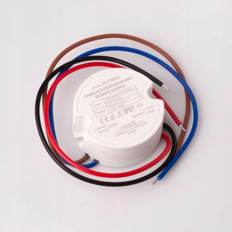 LED-Netzteil für die Box 2,50A 30W 12V IP67 ECOLIGHT – Bild 5