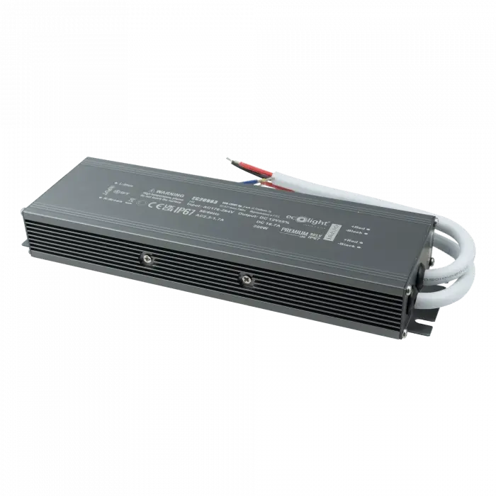 LED-Netzteil IP67 200W 12V Premium Ecolight