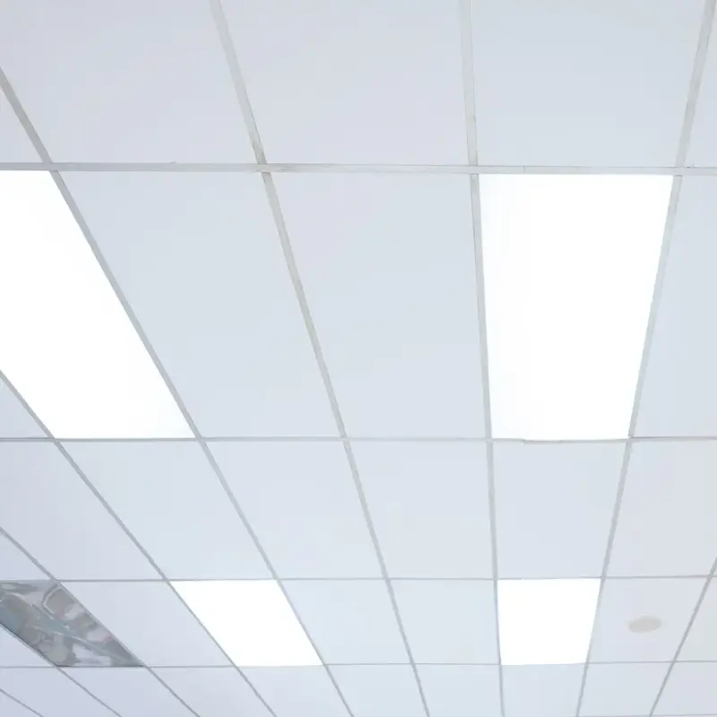 LED-Einbaupanel Slim 120×30 cm 44W Kaltweiß 6000 K – Philips, UGR<19, IP40 – Detailansicht 6