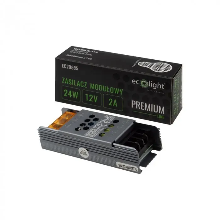 LED Slim Premium 24W 12V Ecolight Modulares Netzgerät