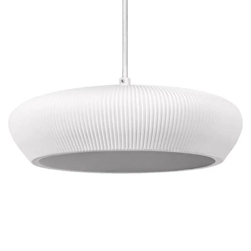 OSRAM DECOR Gips-Pendelleuchte – Weiß, breit-oval, E27