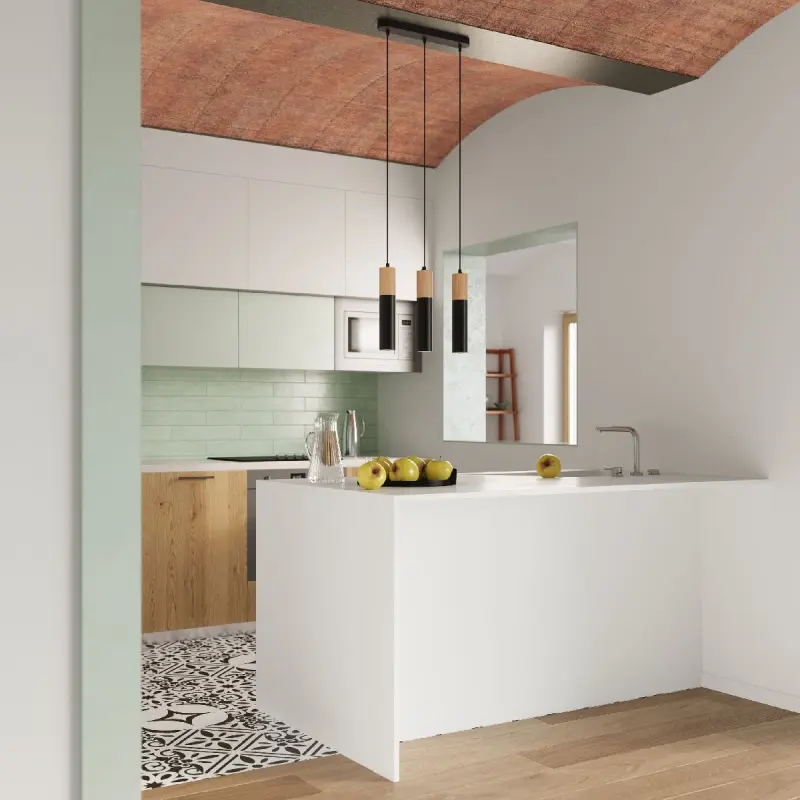 PABLO LED-Pendelleuchte 2xGU10 Schwarz SOLLUX – Bild 4