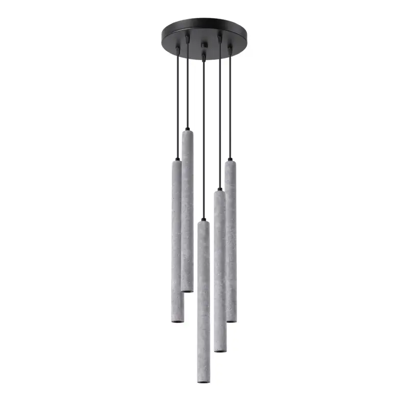 PASTELO Decke Pendelleuchte 5P 5xG9 Beton Modern SOLLUX – Bild 2