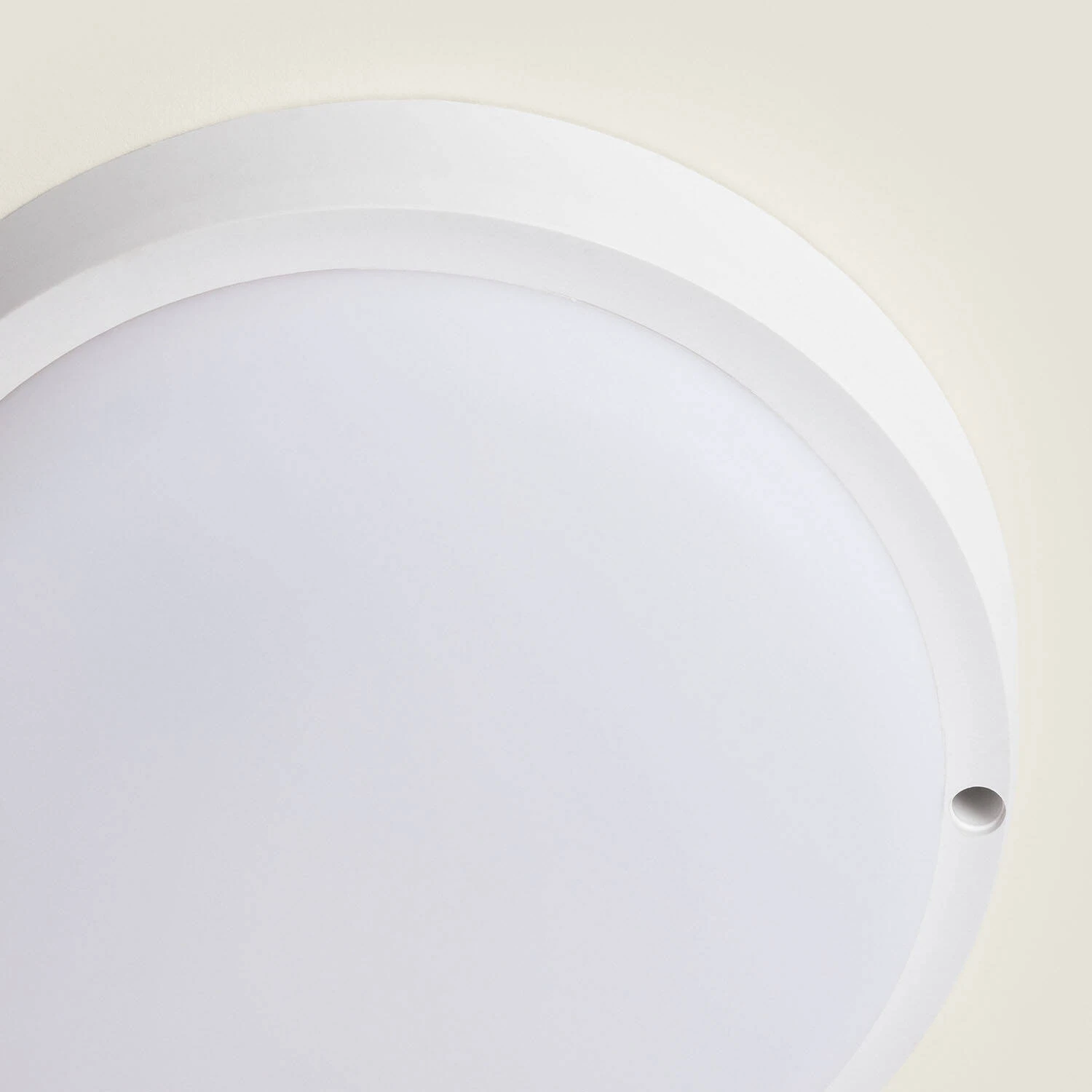 LED-Deckenleuchte 25W Rund für Außen Ø175 mm IP65 Hublot Weiß Warmweiß 3000K – Bild 3