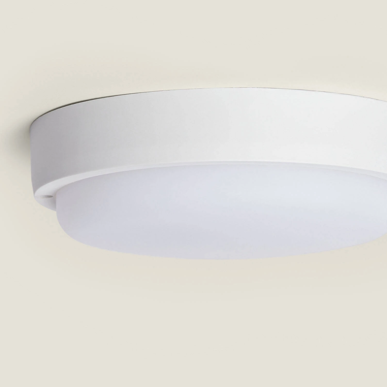 LED-Deckenleuchte 25W Rund für Außen Ø175 mm IP65 Hublot Weiß Warmweiß 3000K – Bild 4