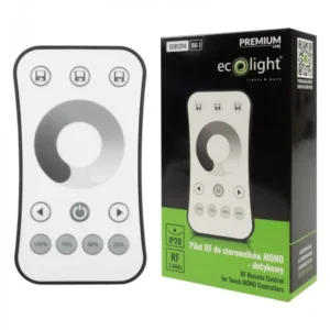 RF Touch-Fernbedienung für MONO V1 und V1-L 1-Zonen-Dimmer R6-1 Ecolight schwarz