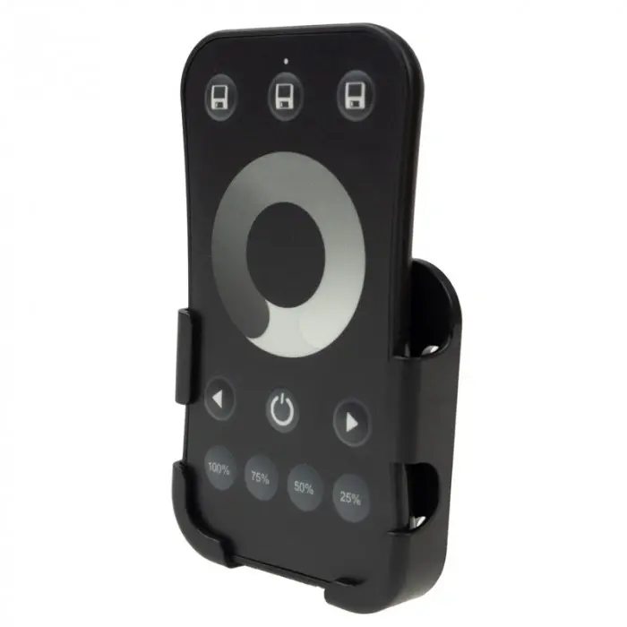 RF Touch-Fernbedienung für MONO V1 und V1-L 1-Zonen-Dimmer R6-1 Ecolight schwarz – Bild 5