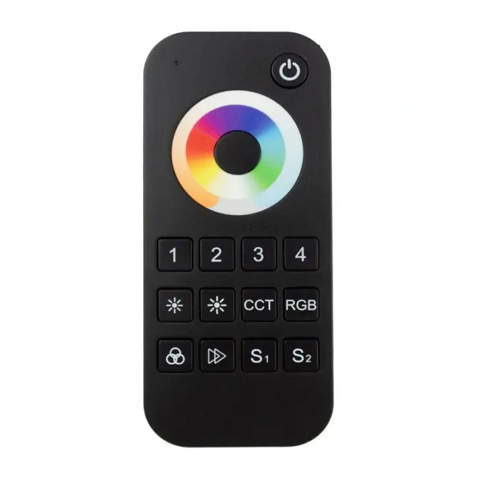 RF Touch-Fernbedienung für RGB CCT V5-M 4-Zonen-Dimmer schwarz RT10 Ecolight – Bild 2