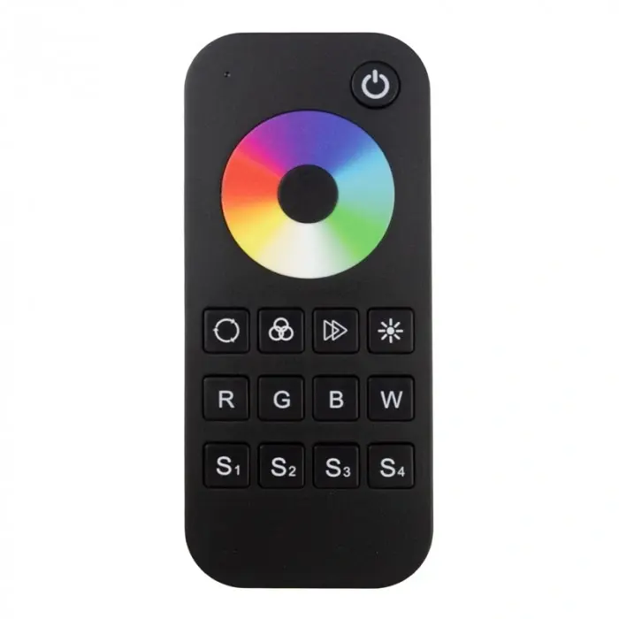 RF Touch-Fernbedienung für RGB RGBW V3 und VP 1-Zonen-Dimmer schwarz RT4 Ecolight – Bild 2