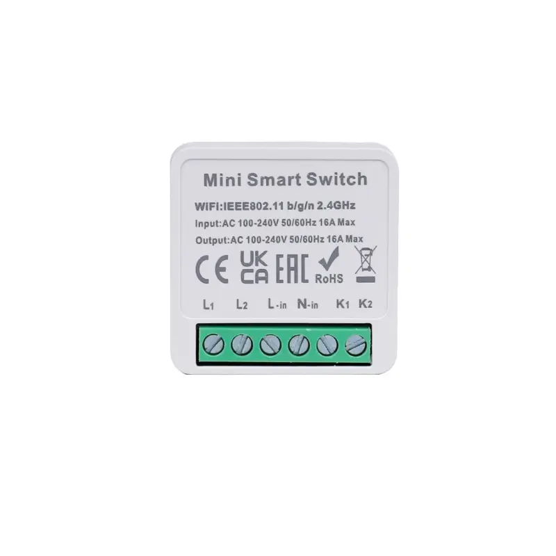 Schalter Mini WiFi Kompatibel mit konventionellem Schalter 2 Kanäle – Bild 2