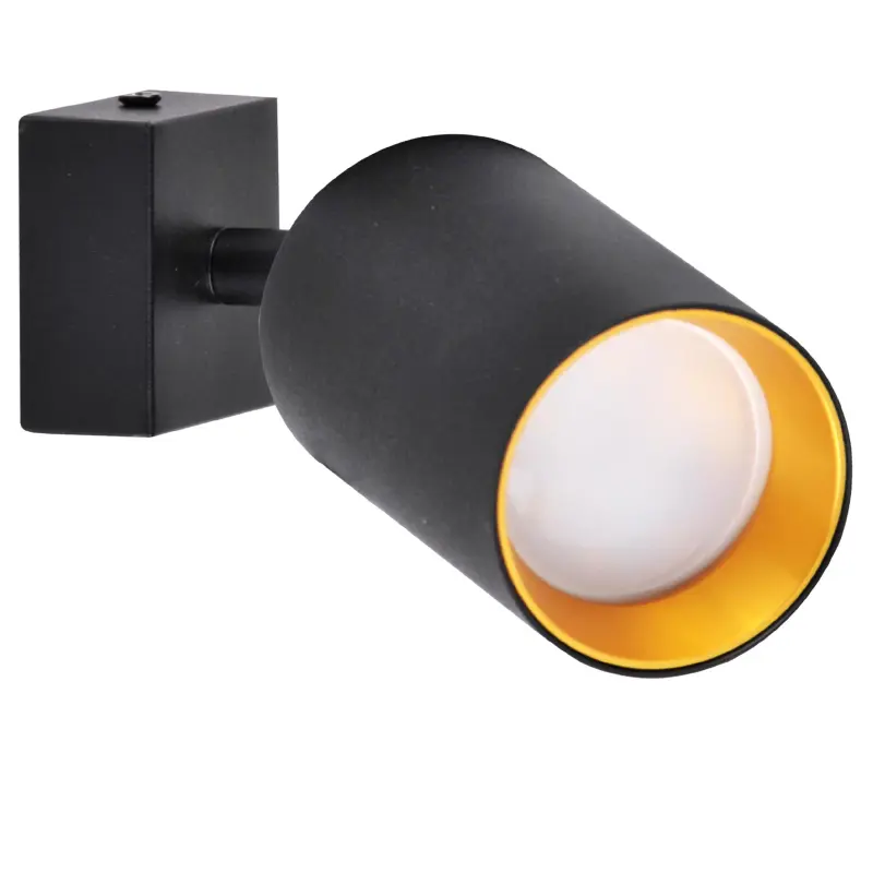Wandleuchte Reflektor Wand- und Deckenleuchte LED 1 xGU10 MARIBEL Schwarz GOLDLUX (Polux) – Bild 4